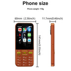 A001 / 25MP, 2GB+16GB, 2.8 inch Android 8.1 MTK6737 Quad Core, Network: 4G, Dual SIM