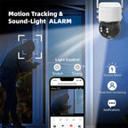 RH-BC10T 4G 3MP Solar-Powered Low-Power Outdoor PTZ Security Camera, RH-BC10T