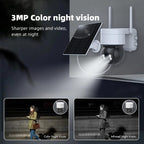 RH-BC10T 4G 3MP Solar-Powered Low-Power Outdoor PTZ Security Camera, RH-BC10T
