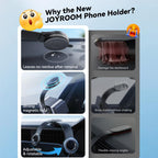 JOYROOM JR-ZS518 Vacuum Suction Cup Bendable Magnetic Phone Holder, JR-ZS518