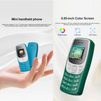 BM80 2G Mini Mobile Phone, 0.85 inch Hands Free Bluetooth Dialer Headphone, Voice Change, MP3 Music, Dual SIM, Network: 2G