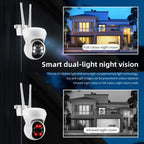 K21 1080P 360-degree Panoramic Waterproof Surveillance Camera, K21