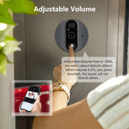 RH-PD8-I 4.3 inch HD Screen No Red Spot Night Vision WiFi Video Doorbell, RH-PD8-I