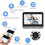 RH-PD10-I 4.3 inch HD Screen Motion Detection Smart WiFi Video Doorbell, RH-PD10-I