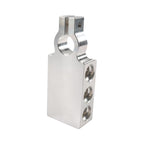 Pair 6-way Positive and Negative 4x0GA Battery Terminal Clamps with Wrench