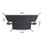 SUITU ST-3959 Car Thickened Oxford Cloth Magnetic Snow and Sunshade Front Windshield Cover