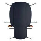 SUITU ST-3961 Thickened Oxford Fabric Magnetic Snow and Sun Protection Full Car Cover, Small Size 450 x 235cm, Large Size 520 x 235cm