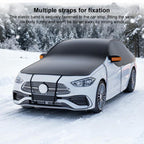 SUITU ST-3961 Thickened Oxford Fabric Magnetic Snow and Sun Protection Full Car Cover, Small Size 450 x 235cm, Large Size 520 x 235cm