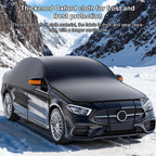 SUITU ST-3961 Thickened Oxford Fabric Magnetic Snow and Sun Protection Full Car Cover, Small Size 450 x 235cm, Large Size 520 x 235cm