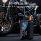 SUITU ST-5535B 4000mAh Digital Display Wireless Car Air Pump Electric Smart Tire Inflator