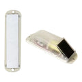 Solar Powered Nighttime LED Flashing Warning Light, Double-sided Tape, Screw