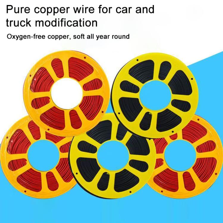 60m Car Pure Copper Core Insulated Electrical Cable, 0.75 Square, 1 Square, 1.5 Square