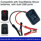 Car Lithium Battery Emergency Starter Power Supply, For Dayi, For Makita