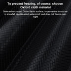 SUITU ST-3960 Universal Car Oxford Fabric Snow and Sun Protection Magnetic Front Windshield Half Cover