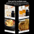 SUITU RC-1560A 12V-24V Universal Smart Temperature Control Car Large Capacity Electric Kettle
