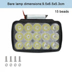 DC12-85V Motorcycle High-intensity LED Spotlight, Ultra-bright 15 LEDs + Screw, 15 LEDs + Screw + Switch + Clamp + 2.5m Plug, Ultra-bright 30 LEDs + Screw, 30 LEDs + Screw + Switch + Clamp + 2.5m Plug, Ultra-bright 36 LEDs + Screw                      ...