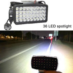 DC12-85V Motorcycle High-intensity LED Spotlight, Ultra-bright 15 LEDs + Screw, 15 LEDs + Screw + Switch + Clamp + 2.5m Plug, Ultra-bright 30 LEDs + Screw, 30 LEDs + Screw + Switch + Clamp + 2.5m Plug, Ultra-bright 36 LEDs + Screw                      ...