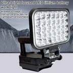 Outdoor Portable Dual USB LED Emergency Work Light, For Dayi Battery Slot, 3 inch Square High Beam, 4 inch Square High and Low Beam, 5 inch Square High and Low Beam, 8 inch Square High and Low Beam