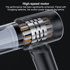 SUITU ST-6103BPlus 6000mAh Small Handheld Blow Suction Combo Car Vacuum Cleaner