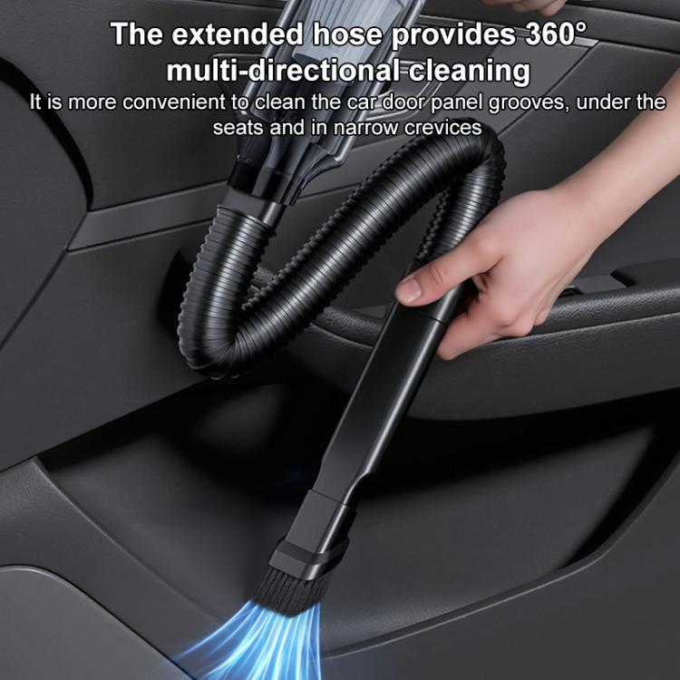 SUITU ST-6103BPlus 6000mAh Small Handheld Blow Suction Combo Car Vacuum Cleaner, ST-6103BPlus (Champagne Bright Silver), ST-6103BPlus (Metal Gray Silver), ST-6103BPlus (Blue Gold), ST-6103BPlus (Black Purple)