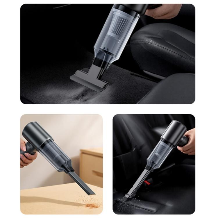 SUITU ST-6103BPlus 6000mAh Small Handheld Blow Suction Combo Car Vacuum Cleaner, ST-6103BPlus (Champagne Bright Silver), ST-6103BPlus (Metal Gray Silver), ST-6103BPlus (Blue Gold), ST-6103BPlus (Black Purple)