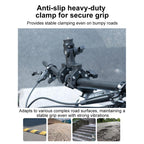 Universal Action Camera Bicycle Handlebar Clamp Holder Extension Rod, With Rod & Dual-Leg Crab & Dual-Head Crab Clamp, With 2 x  Dual-Head-Crab Clamp, With Rod & Dual-Head-Crab & Single-Crab Clamp