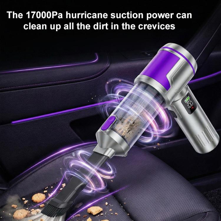 SUITU ST-6708APlus Digital Display Handheld Blow Suction Combo Car Brushless Motor Vacuum Cleaner, ST-6708APlus