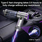 SUITU ST-6708APlus Digital Display Handheld Blow Suction Combo Car Brushless Motor Vacuum Cleaner