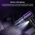 SUITU ST-6708APlus Digital Display Handheld Blow Suction Combo Car Brushless Motor Vacuum Cleaner