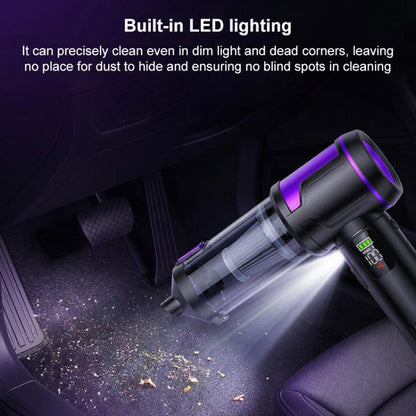 SUITU ST-6708APlus Digital Display Handheld Blow Suction Combo Car Brushless Motor Vacuum Cleaner, ST-6708APlus
