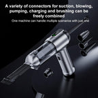 SUITU ST-6707APlus Portable Digital Display Blow Suction Combo USB Charging Car Vacuum Cleaner