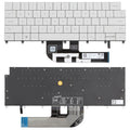 US Version Backlit Laptop Keyboard for Dell XPS 14 9440 / XPS 16 9640 0P66PH / 0DFRF5 2024, For Dell XPS 14 9440(White)
