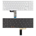 For ASUS Vivobook Pro 16 K6502 K6602 ZC ZE US Version Backlit Laptop Keyboard, For ASUS Vivobook Pro 16(Silver)