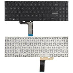 For ASUS Vivobook Pro 16 K6502 K6602 ZC ZE US Version Laptop Keyboard, For ASUS Vivobook Pro 16(Black)