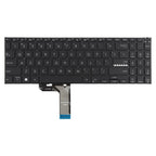 For ASUS Vivobook Pro 16 K6502 K6602 ZC ZE US Version Laptop Keyboard, For ASUS Vivobook Pro 16(Black)