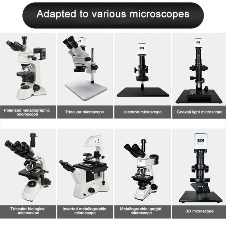 TAIDA TD-4KAF 60FPS CCD Edge Detection 4K Industry Microscope Camera, TAIDA TD-4KAF EU Plug, TAIDA TD-4KAF UK Plug, US Plug