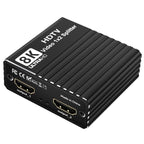 H12 8K 60Hz 1 In 2 Out Ultra HD HDMI Video Splitter, H12