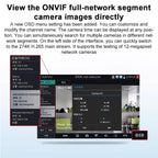 IPC-5100 Plus 4K Network Coaxial Simulation Engineering Video Surveillance Tester, US Plug, EU Plug, UK Plug, AU Plug