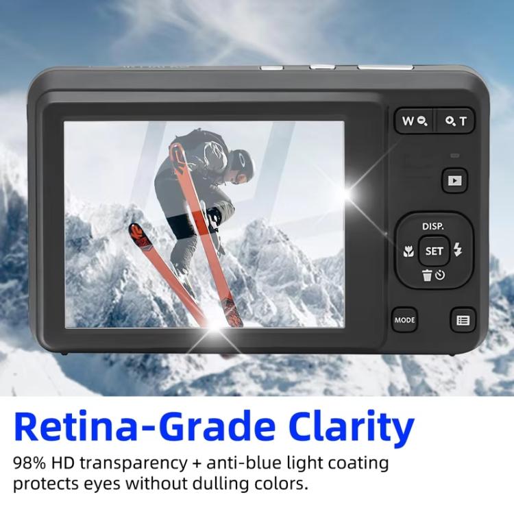 3pcs HD Anti-Scratch Anti-Fingerprint Tempered Glass Film, For Kodak PIXPRO FZ55