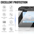 HD Anti-Scratch Anti-Fingerprint Tempered Glass Film, For Canon EOS C50