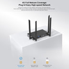 COMFAST CF-E15 Industrial Grade 4G SIM to Ethernet / WiFi Router, CF-E15