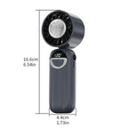 S-11 Apply Ice Neckband Handheld Foldable Fan with LED Display