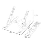 Yesido LP07 Aluminum Alloy Folding Laptop Stand, LP07