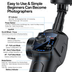 Yesido SF32 Telescopic 3-Axis Gimbal Selfie Stick, SF32