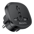 Yesido MC44 EU Plug Converter Travel Universal Adapter, MC44
