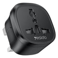 Yesido MC43 UK Plug Converter Travel Universal Adapter, MC43