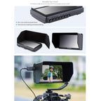 FEELWORLD S55E 5.5 Inch DSLR Camera Field Video Monitor FHD IPS Support 4K HDMI Input Output Tilt Arm Power Output