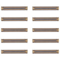 10pcs LCD Display FPC Connector On Motherboard (60Pin), For Google Pixel 9 Pro, For Google Pixel 8, For Google Pixel 7, For Google Pixel 6 Pro, For Google Pixel 6