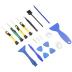 JIAFA JF-8182 21 in 1 Battery Adhesive + Waterproof Adhesive + Repair Tool Set, For iPhone 17 Pro Max, For iPhone 17 Pro, For iPhone 17, For iPhone Air, For iPhone 16 Pro Max, For iPhone 16 Pro, For iPhone 16 Plus, For iPhone 16