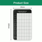 10pcs Anti-Loss Magnetic Screw Mat, 14.5 x 4.5cm, 17.9 x 6.5cm